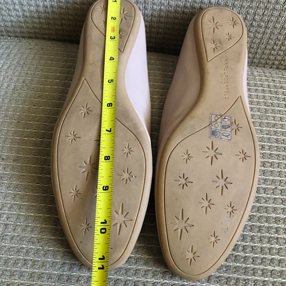 Karl Lagerfeld Paris Women's Slip on Vada Ballet Flat. - Picture 12 of 12